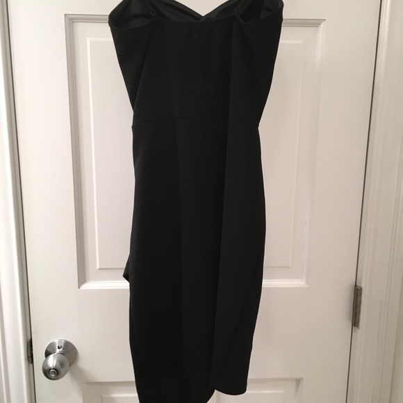 Black Mini Dress - Picture 3 of 4